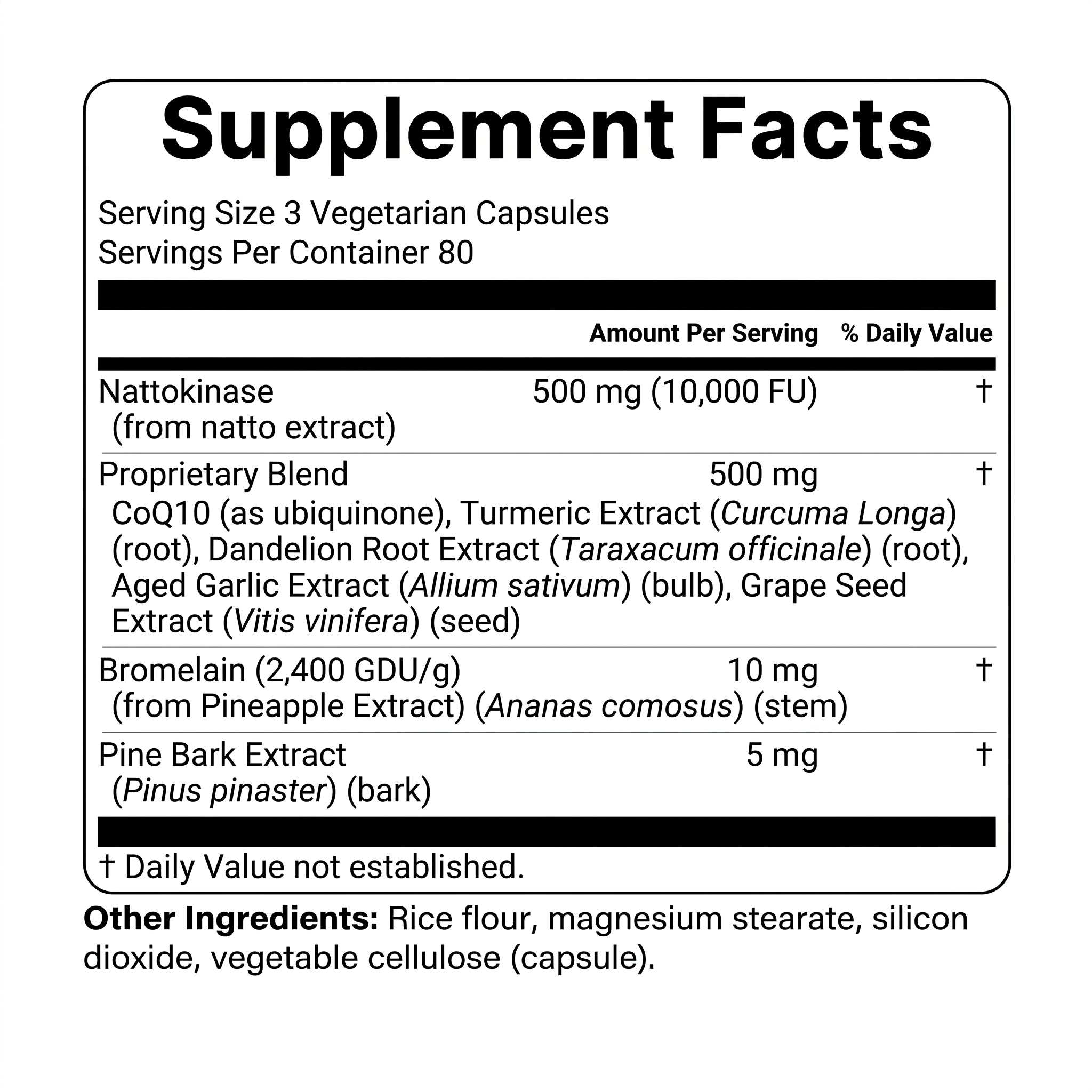 Nattokinase Supplement